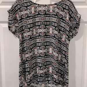 🌟$5 Pink Republic hi/low navy tunic